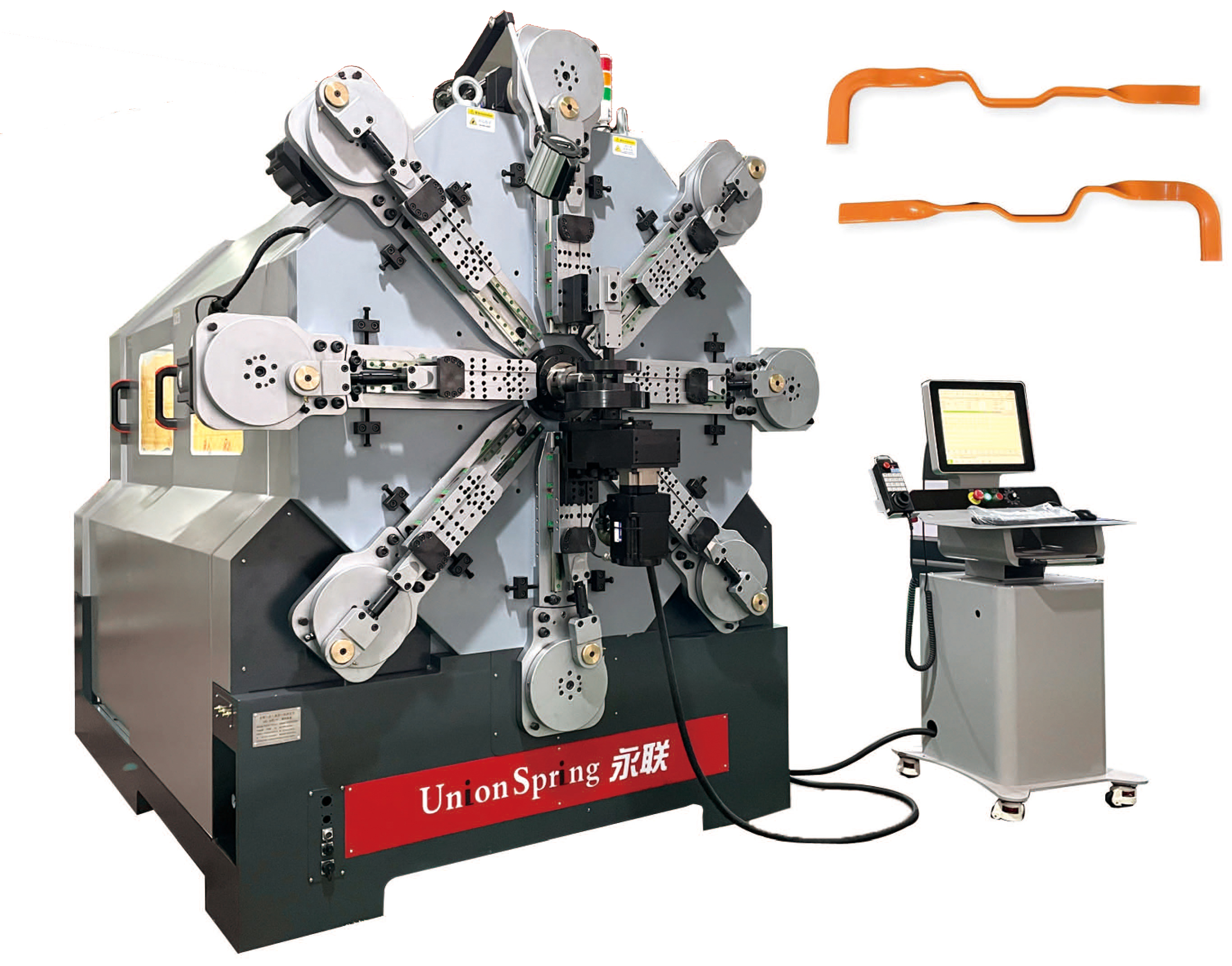 Fully automatic conductive link flat cop